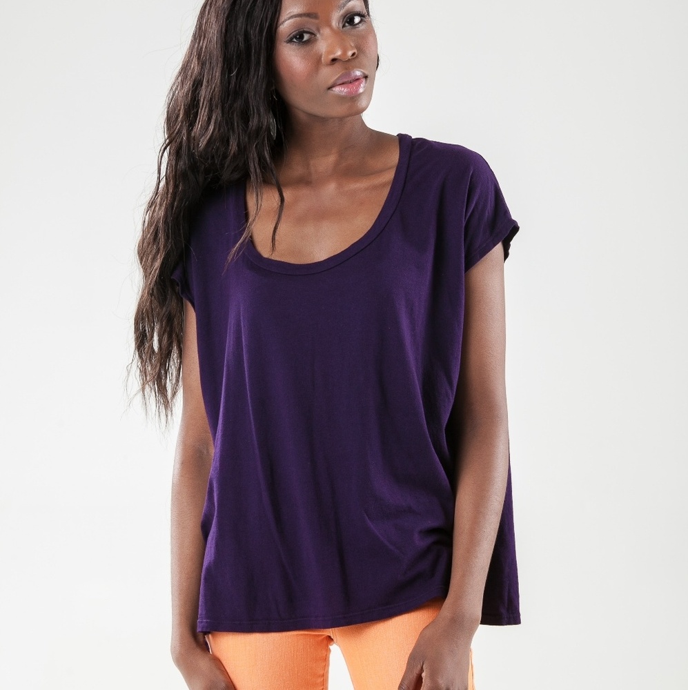 Last One! 🔮 Purple Organic T-shirt